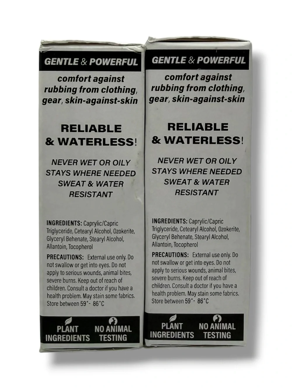 Body Glide Outdoor Anti Chafe Balm 2 Pack 0.8 oz Each Fragrance Free Sticks